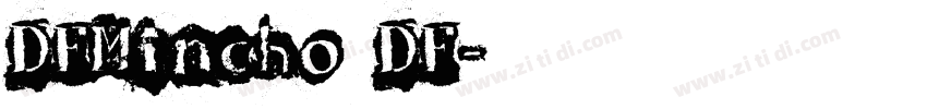 DFMincho DF字体转换